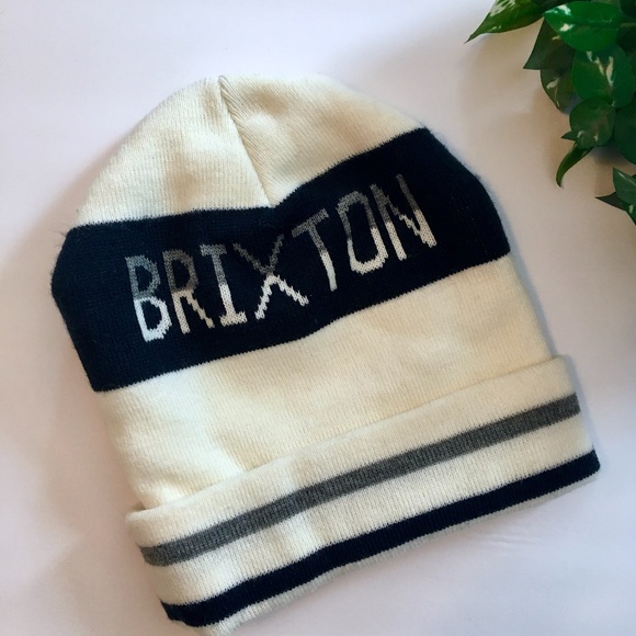 brixton black beanie